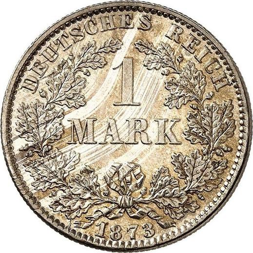 Аверс монеты - 1 марка 1873 года A "Тип 1873-1887" - цена серебряной монеты - Германия, Германская Империя