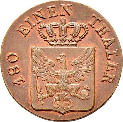 Obverse 2 Pfennig 1822 B -  Coin Value - Prussia, Frederick William III