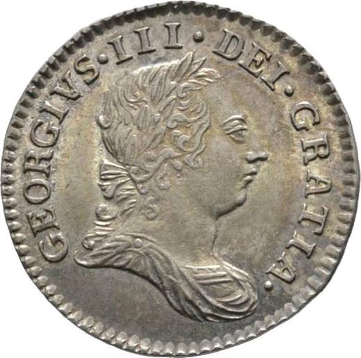 Obverse Fourpence (Groat) 1784 - Silver Coin Value - United Kingdom, George III