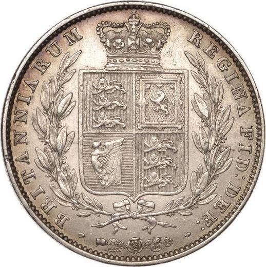 Reverse Halfcrown 1848 - Silver Coin Value - United Kingdom, Victoria
