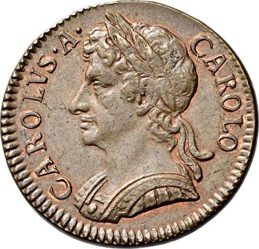 Obverse Farthing 1672 -  Coin Value - United Kingdom, Charles II