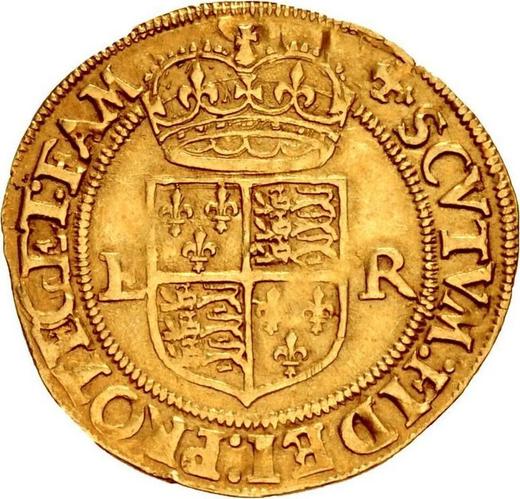 Reverso 1 Corona Sin fecha (1559-1578) Borde de puntos - valor de la moneda de oro - Gran Bretaña, Isabel I