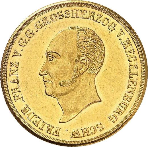 Obverse 10 Thaler 1831 - Gold Coin Value - Mecklenburg-Schwerin, Frederick Francis I