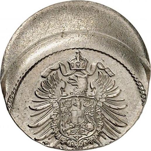 Reverse 5 Pfennig 1874-1889 "Type 1874-1889" Off-center strike -  Coin Value - Germany, German Empire