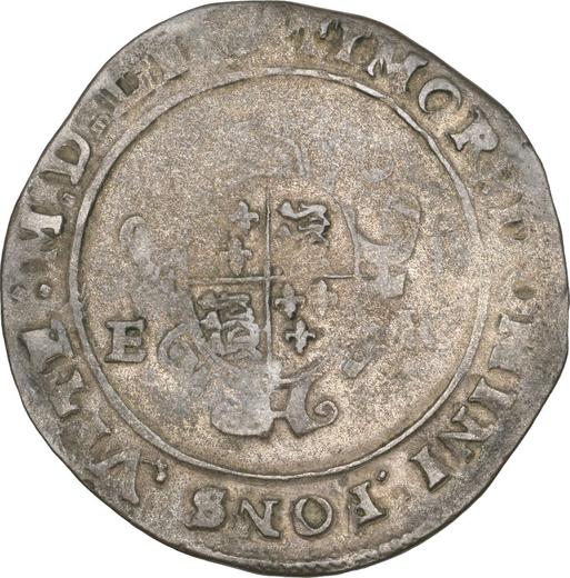 Reverse Twopence no date (1560) "Countermark" - Silver Coin Value - United Kingdom, Elizabeth I