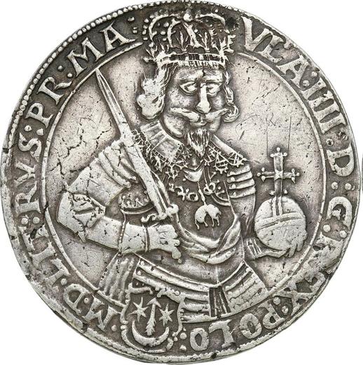 Obverse Thaler 1644 C DC "With a sword" - Silver Coin Value - Poland, Wladyslaw IV
