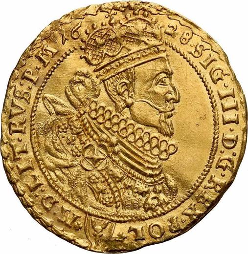 Obverse Ducat 1628 "Type 1623-1628" - Gold Coin Value - Poland, Sigismund III Vasa