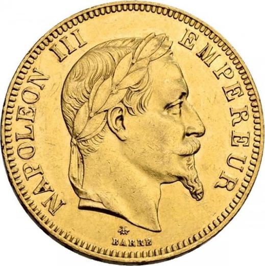 Avers 100 Francs 1862 A "Typ 1862-1870" - Goldmünze Wert - Frankreich, Napoleon III