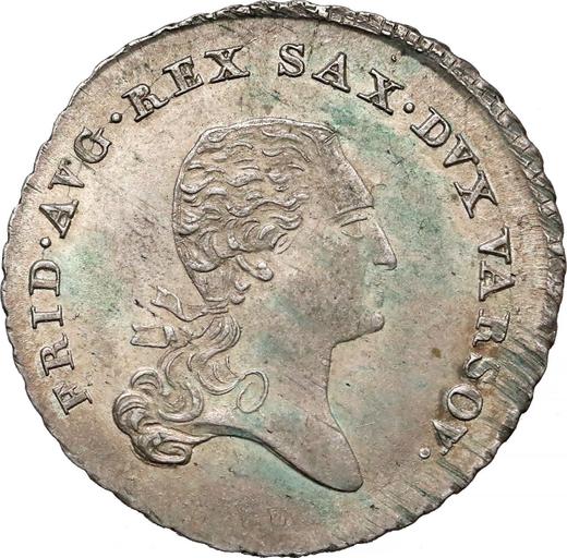 Avers 1/6 Taler 1811 IS - Silbermünze Wert - Polen, Herzogtum Warschau