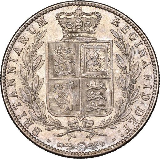 Reverse Halfcrown 1879 - Silver Coin Value - United Kingdom, Victoria