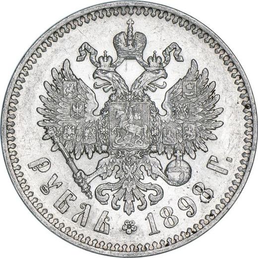 Reverse Rouble 1898 (*) - Silver Coin Value - Russia, Nicholas II