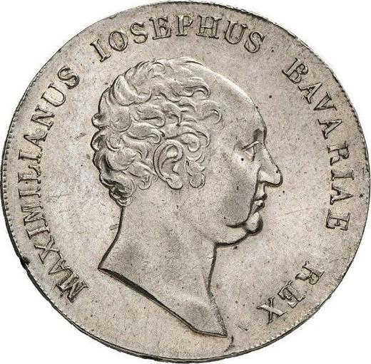Avers Taler 1818 "Typ 1809-1825" - Silbermünze Wert - Bayern, Maximilian I
