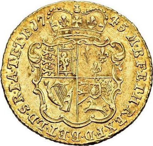Reverse Half Guinea 1745 LIMA "Intermediate Head" - Gold Coin Value - United Kingdom, George II