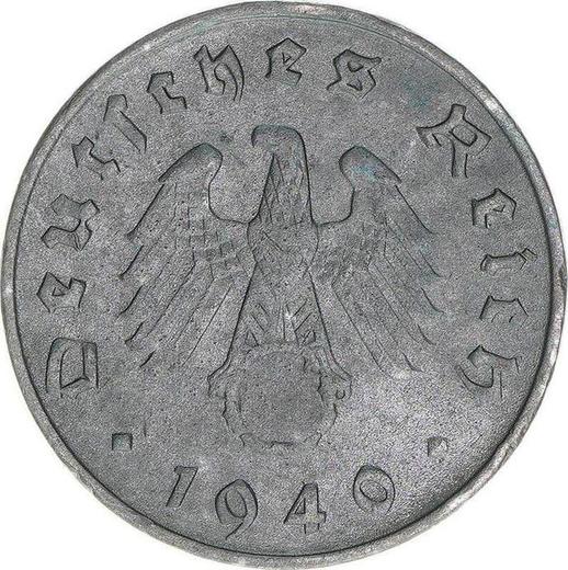 Rewers monety - 10 reichspfennig 1940 D "Typ 1940-1945" - cena  monety - Niemcy, III Rzesza