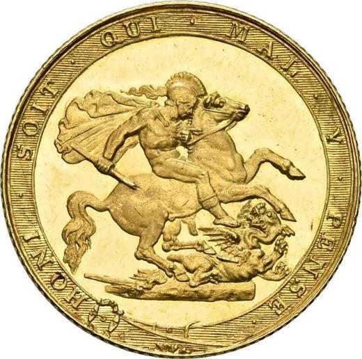 Reverse Sovereign 1818 - Gold Coin Value - United Kingdom, George III