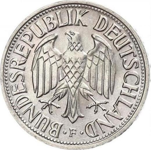 Reverse 1 Mark 1964 F - Coin Value - Germany, FRG