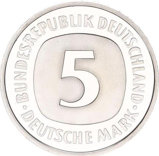 Аверс монеты - 5 марок 1998 года A - цена  монеты - Германия, ФРГ