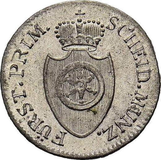 Obverse Kreuzer 1809 BH - Silver Coin Value - Frankfurt, Karl Theodor von Dalberg