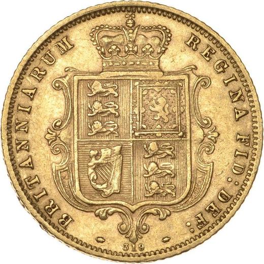 Reverse Half Sovereign 1873 - Gold Coin Value - United Kingdom, Victoria