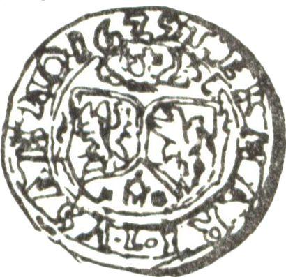 Reverse Ternar (trzeciak) 1629 Date error - Silver Coin Value - Poland, Sigismund III Vasa