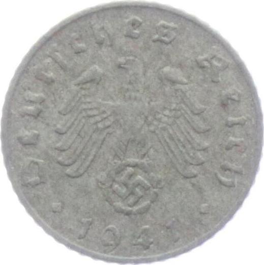 Reverse 5 Reichspfennig 1941 E "Type 1940-1944" -  Coin Value - Germany, Third Reich