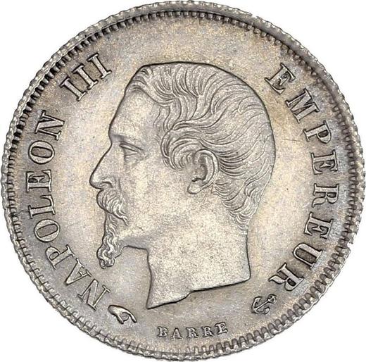 Obverse 20 Centimes 1860 A "Type 1853-1863" - Silver Coin Value - France, Napoleon III