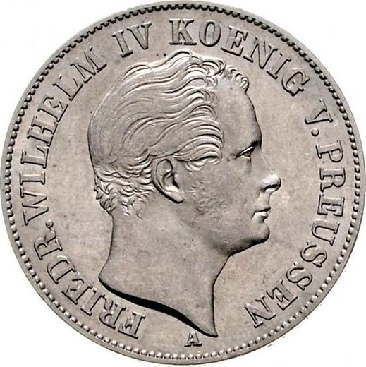 Obverse Thaler 1850 A - Silver Coin Value - Prussia, Frederick William IV