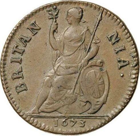 Reverse Farthing 1673 -  Coin Value - United Kingdom, Charles II