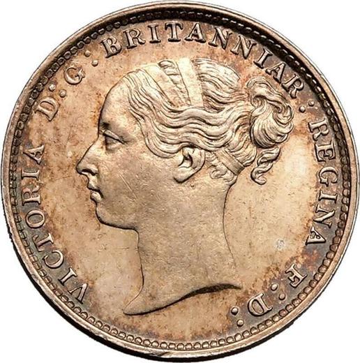 Obverse Threepence 1884 - Silver Coin Value - United Kingdom, Victoria