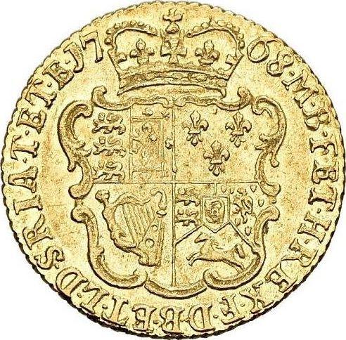 Reverse Half Guinea 1768 "Second laureate bust" - Gold Coin Value - United Kingdom, George III