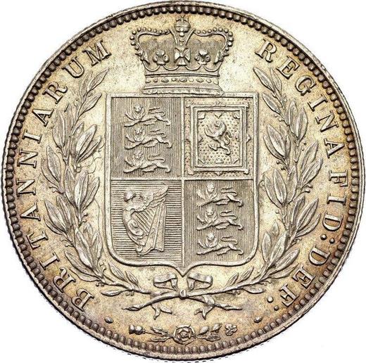 Reverse Halfcrown 1877 - Silver Coin Value - United Kingdom, Victoria