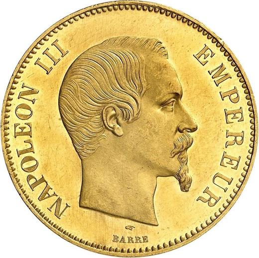 Obverse 100 Francs 1855 A "Type 1855-1860" - Gold Coin Value - France, Napoleon III