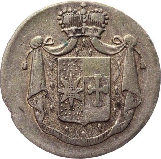 Avers 2 Mariengroschen 1822 F.W. - Silbermünze Wert - Waldeck-Pyrmont, Georg Heinrich