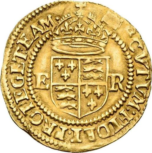 Reverso Media corona Sin fecha (1583-1603) - valor de la moneda de oro - Gran Bretaña, Isabel I