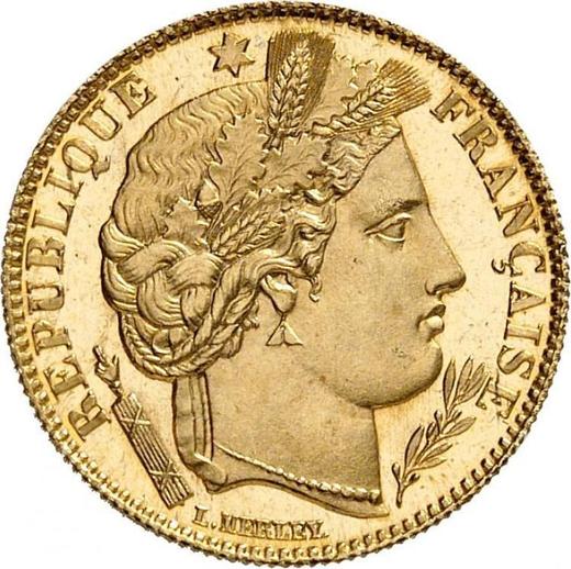Obverse 10 Francs 1889 A "Type 1878-1899" - Gold Coin Value - France, Third Republic