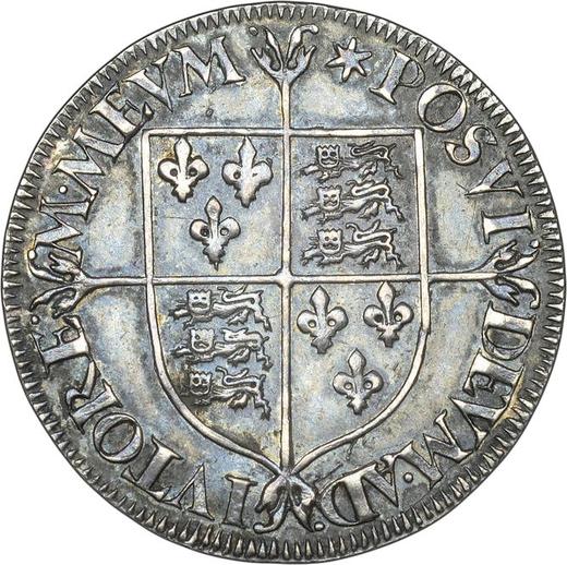 Reverse Fourpence (Groat) no date (1561-1571) "Milled coinage" - Silver Coin Value - United Kingdom, Elizabeth I
