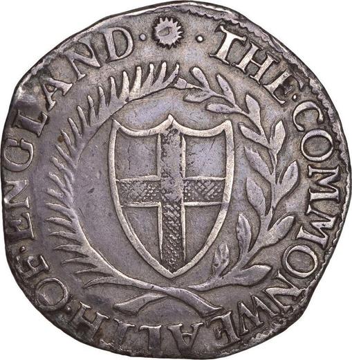 Obverse Shilling 1654 - Silver Coin Value - United Kingdom, Commonwealth