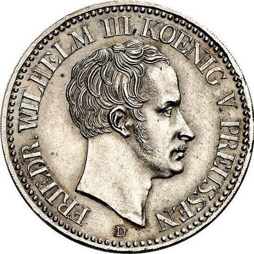 Obverse Thaler 1828 D "Type 1823-1828" - Silver Coin Value - Prussia, Frederick William III