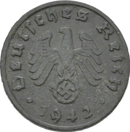 Revers 1 Reichspfennig 1942 D "Typ 1940-1945" - Münze Wert - Deutschland, Drittes Reich