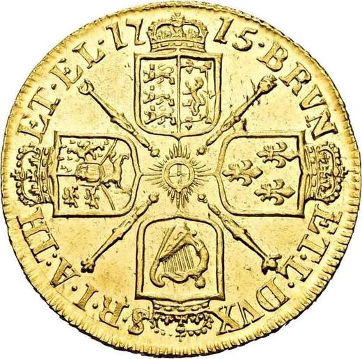 Reverse Guinea 1715 "Second laureate bust" - Gold Coin Value - United Kingdom, George I