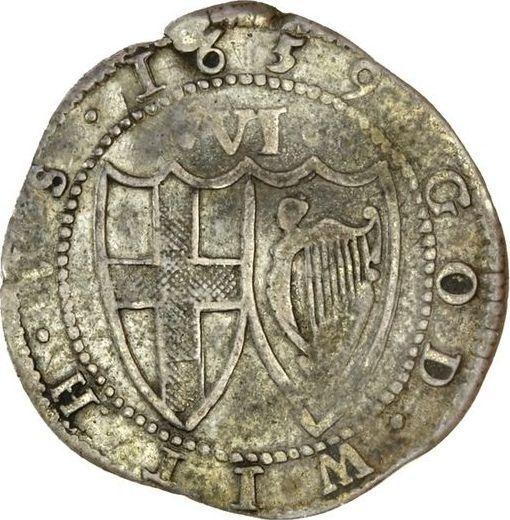 Reverse Sixpence 1659 - Silver Coin Value - United Kingdom, Commonwealth