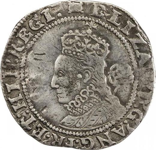Obverse Sixpence 1594 "Sixth issue" - Silver Coin Value - United Kingdom, Elizabeth I
