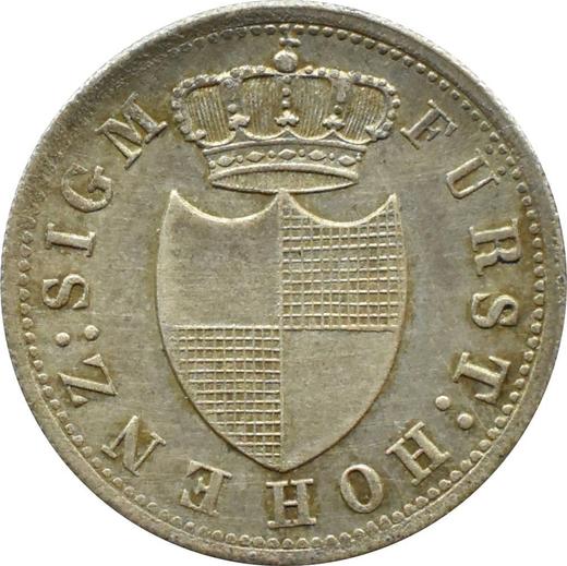 Obverse 3 Kreuzer 1844 - Silver Coin Value - Hohenzollern-Sigmaringen, Karl
