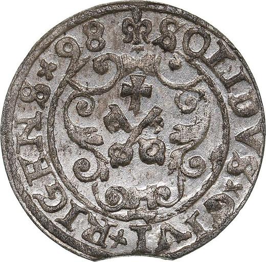 Reverse Schilling (Szelag) 1598 "Riga" - Silver Coin Value - Poland, Sigismund III Vasa
