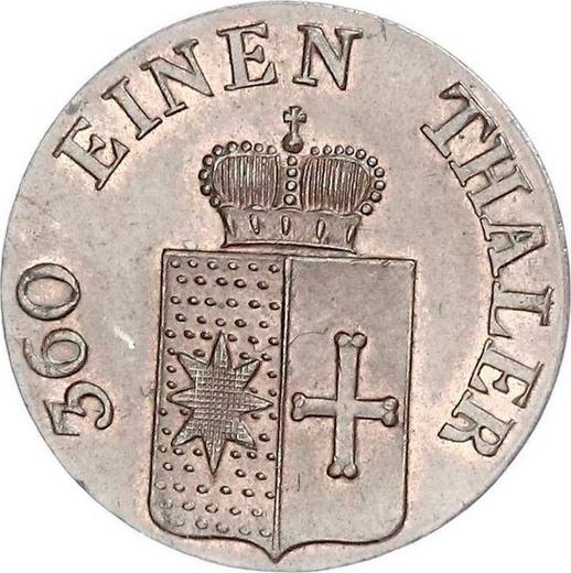 Obverse 1 Pfennig 1845 A -  Coin Value - Waldeck-Pyrmont, George Heinrich