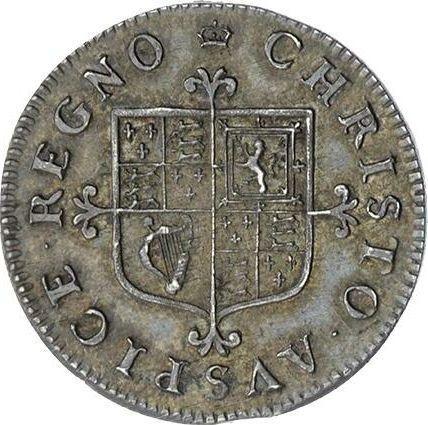 Reverse Threepence no date (1660-1662) Mark of value "III" - Silver Coin Value - United Kingdom, Charles II