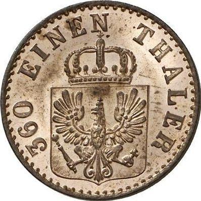Obverse 1 Pfennig 1854 A -  Coin Value - Prussia, Frederick William IV