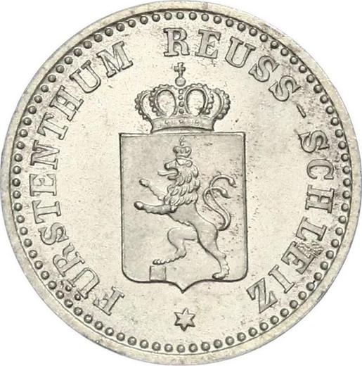 Awers monety - 1 silbergroschen 1846 A - cena srebrnej monety - Reuss-Schleiz, Henryk LXII