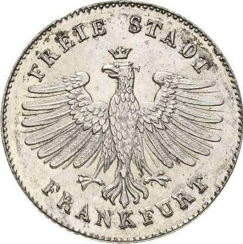 Obverse 3 Kreuzer 1846 "Type 1838-1846" - Silver Coin Value - Frankfurt am Main, Free City