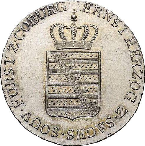 Obverse 20 Kreuzer 1813 L - Silver Coin Value - Saxe-Coburg-Saalfeld, Ernest I